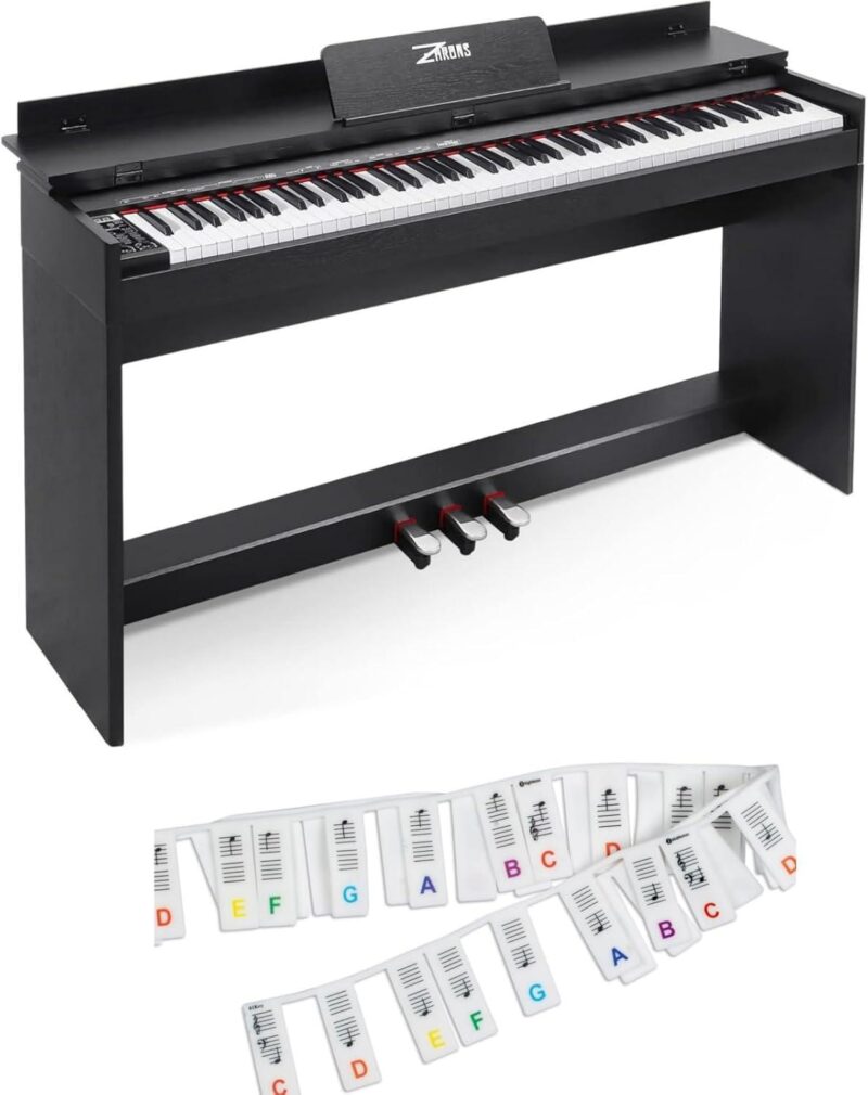 Our Take on the ZHRUNS 88-Key Semi-Weighted Piano