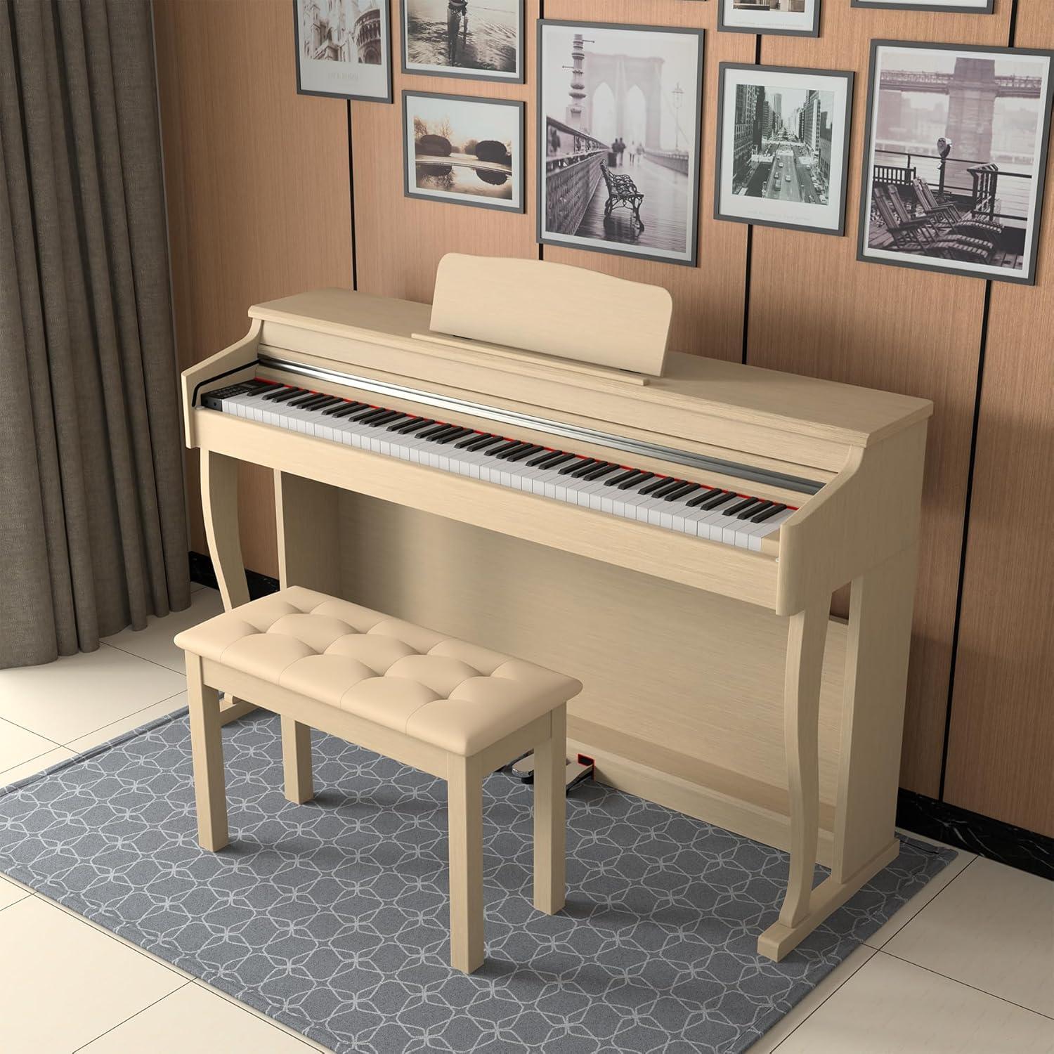 Our Take on the Duet Piano Bench: Comfort & Storage