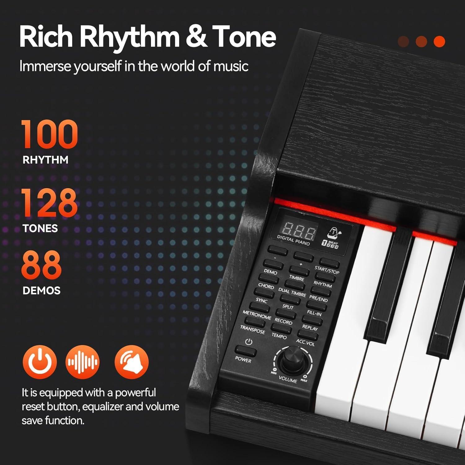 Our Verdict on the ZHRUNS 88-Key Digital Piano