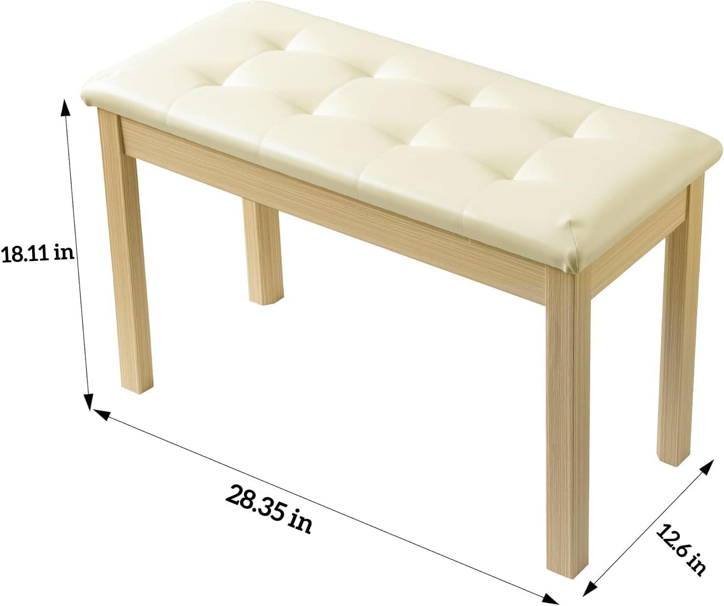 Our Take on the Duet Piano Bench: Comfort & Storage